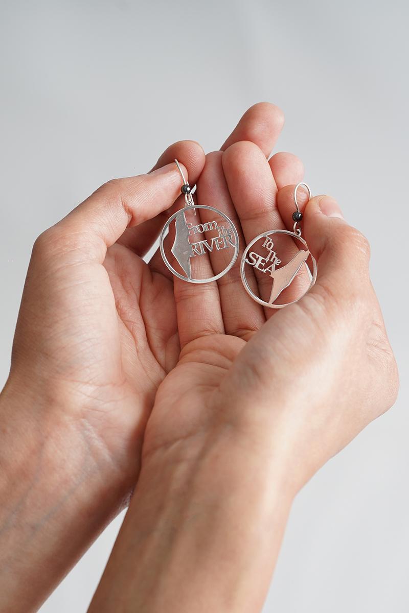 Sumud Stories™ River & Sea Earrings