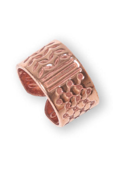 Sumud Stories™ Copper Kufiya Ring