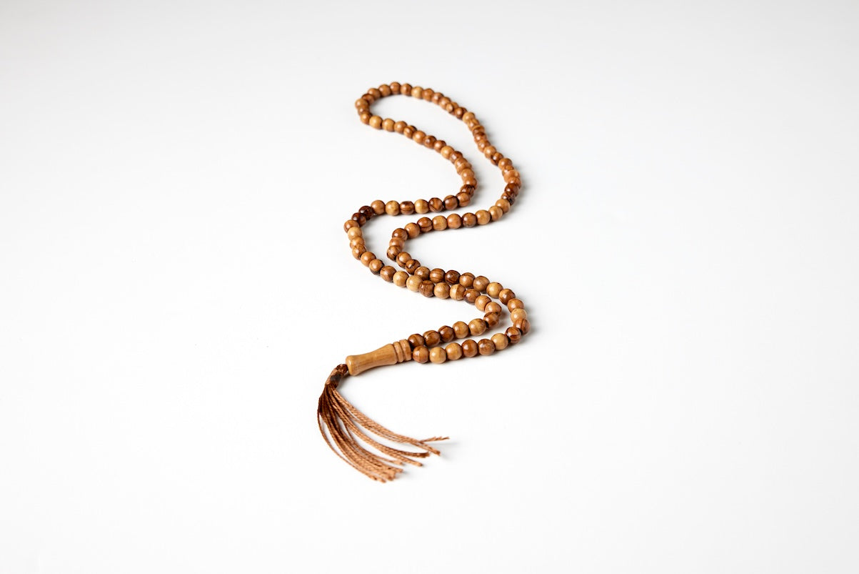 Olive Wood Oasis™ Prayer Beads Ninety Nine