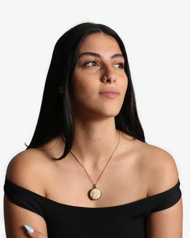 Taffouh Stone Necklace by Sumud Stories