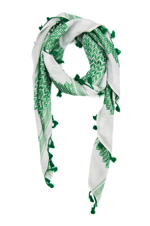 Green and White - HirbawiUSA